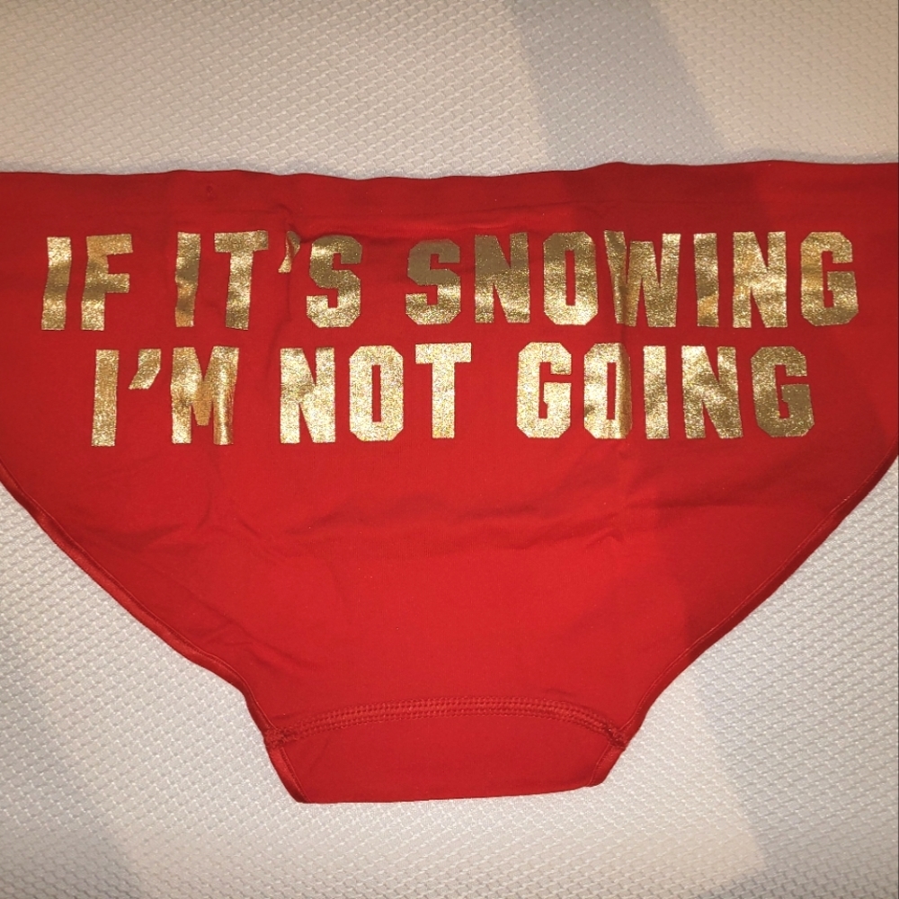 NWT PINK Victoria's Secret Red underwear